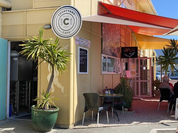 Courtyard cafe